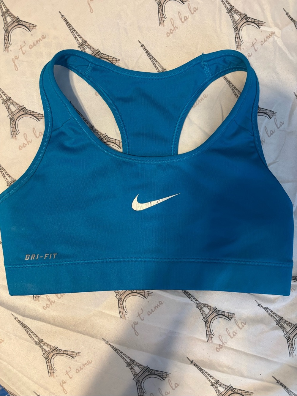Nike Blue Racerback Sports Bra